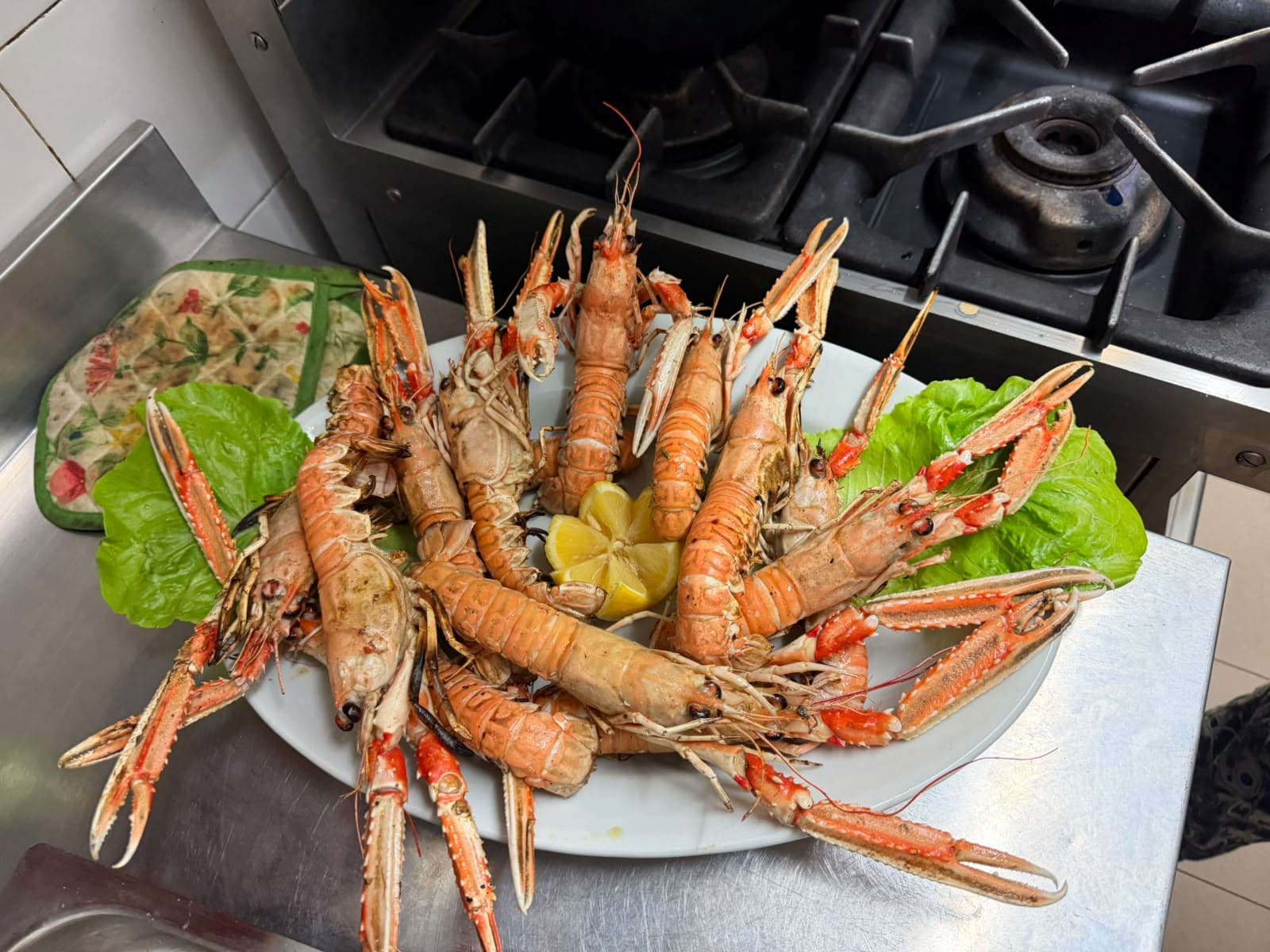 Scampi alla griglia